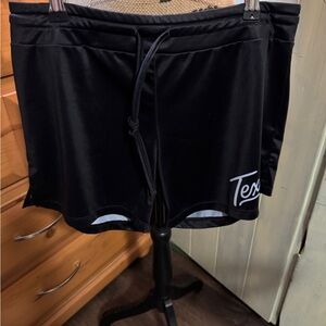 Tex Women's Black Athletic Shorts